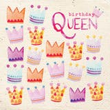 Crowned - Birthday Card